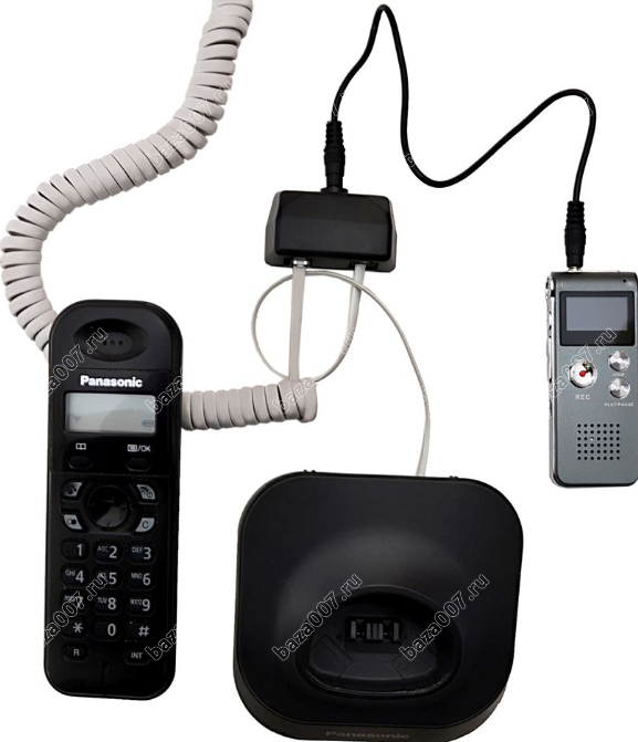 Схема подключения прослушки к телефону